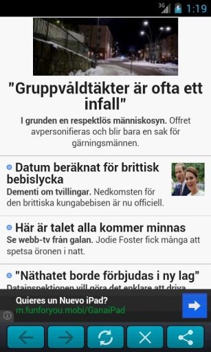 Svenska Tidningar - Nyheter截图5