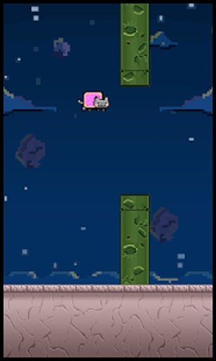 Flappy Nyan Cat Lost in Space截图2