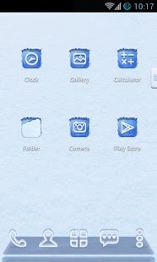 Frozen Next Launcher 3D Theme截图4