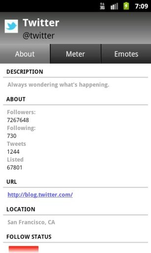 Tweet Emotions for Twitter截图1