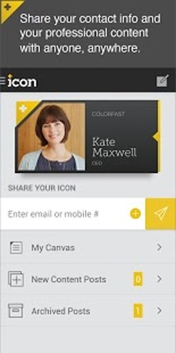 Icon: The Social Business Card截图11