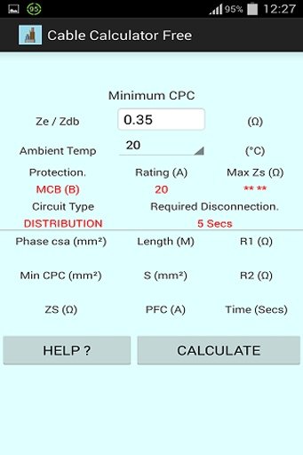 Cable Calculator Free截图2