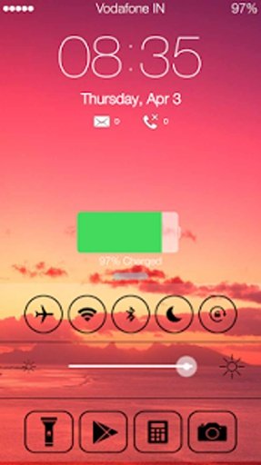 iOS Cool App Lockscreen截图3
