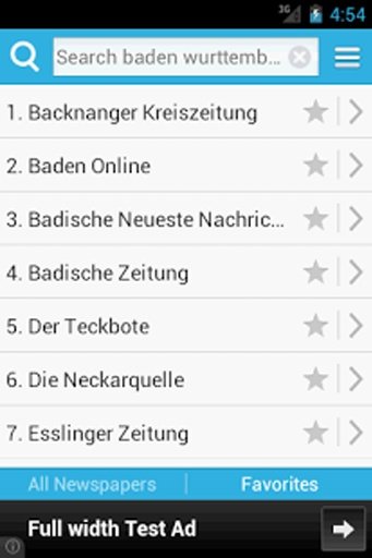 Baden Wurttemberg Newspapers截图4