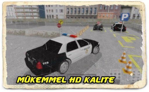 Police Car Park Challenge 3D截图1