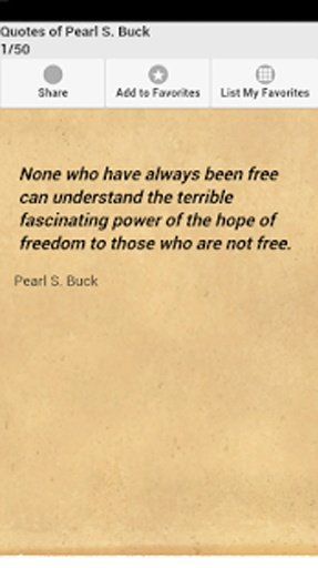 Quotes of Pearl S. Buck截图1