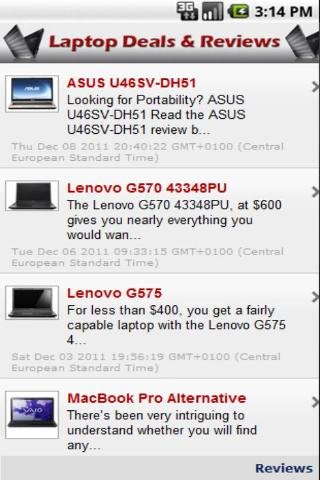 Laptop Deals &amp; Reviews截图4