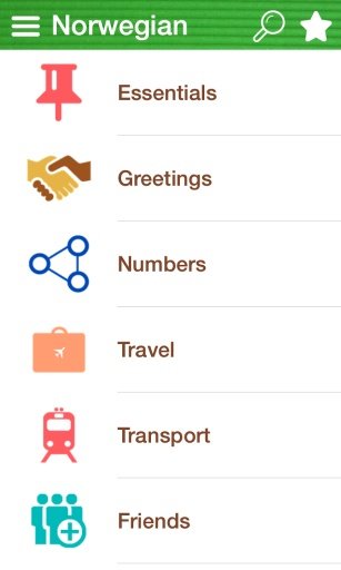 Learn Norwegian Phrasebook截图6