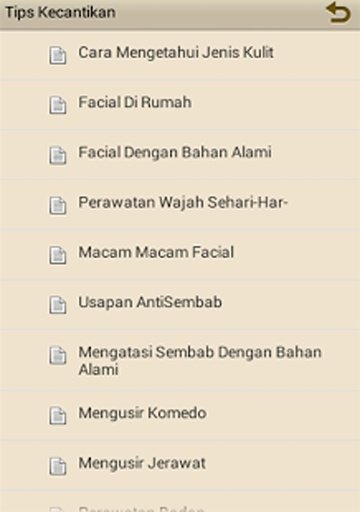 Tips Cantik截图2