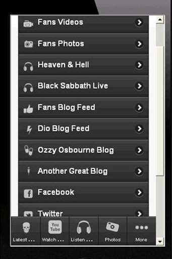 Black Sabbath Fans App截图1