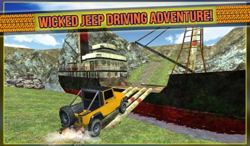 4x4 Extreme Jeep Driving 3D截图2