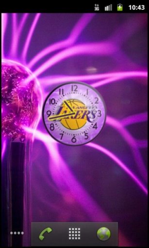 LA Lakers Baketball Clock截图1