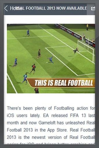 Real Football 2013 Review截图4