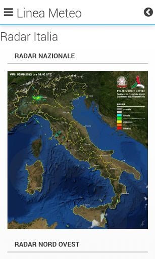 Linea Meteo Live截图8