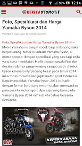 Berita Otomotif Indonesia截图1