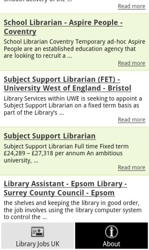 Library Jobs UK截图1