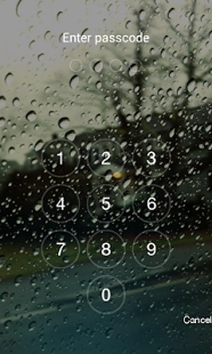 iOS - Rainy Days LockScreen截图4