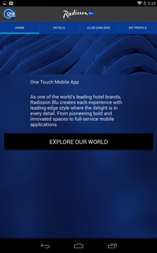 Radisson Blu One Touch截图8