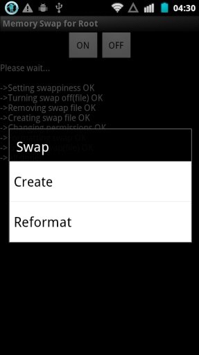 Memory Swap for Root截图1