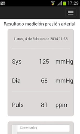 Vitalex - Presion arterial截图3