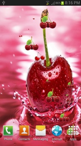 Fallin Cherries Live Wallpaper截图7