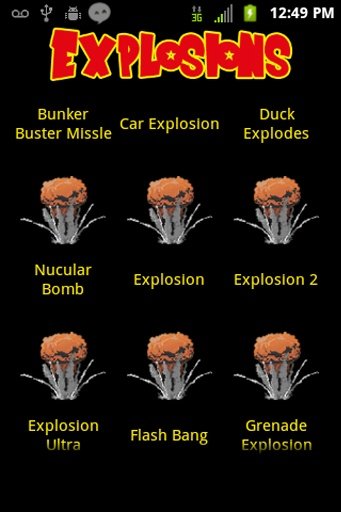 Explosion Bomb Sound Effects截图8