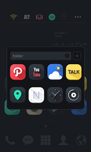 Dark Chic Dodol Theme截图2