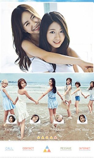 AOA Hot Summer dodol theme截图5