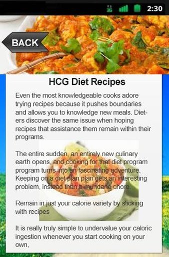 HCG Diet Recipes截图5
