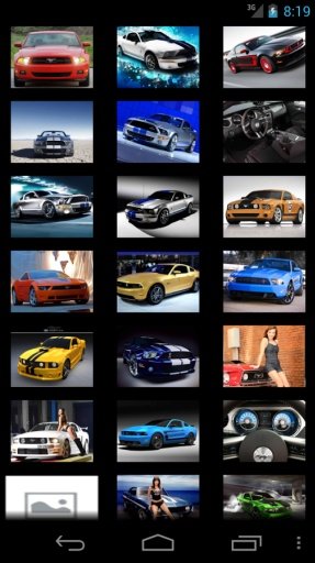 Mustang Live Wallpaper Free截图3