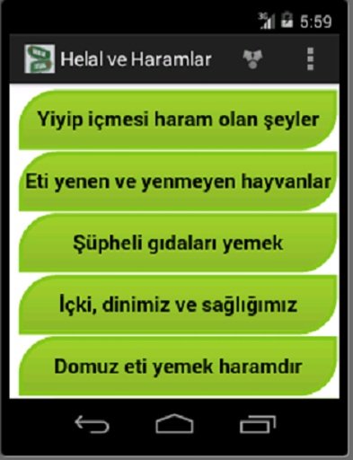 Helal ve Haramlar截图1