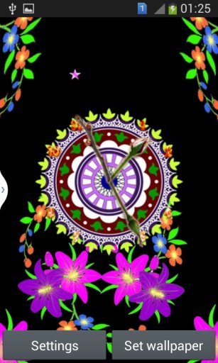 Rangoli Clock截图2