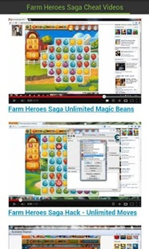 Farm Heroes Saga Cheats Help截图3