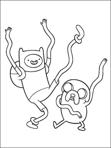 Coloring The Adventure Time截图1