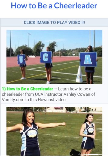 Free Cheerleading Lesson截图2