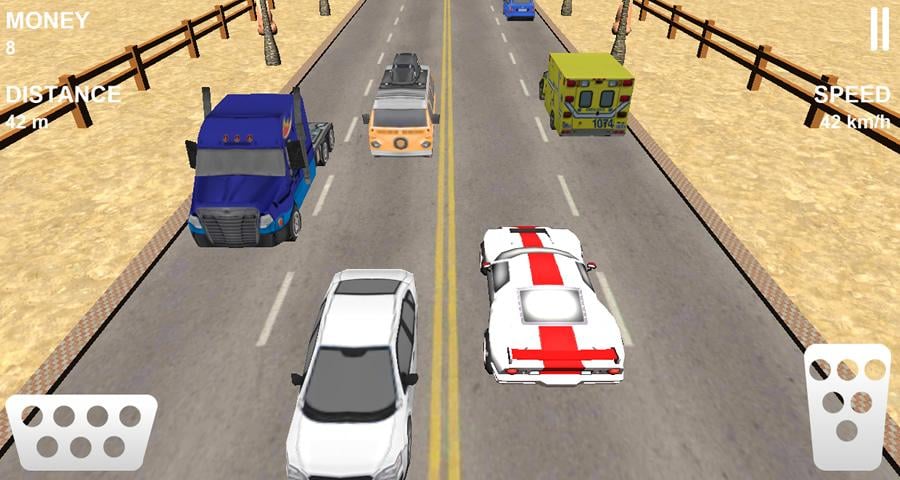 Desert Traffic Race截图4