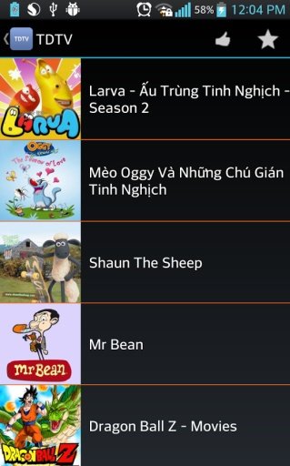 TDTV - Xem TV Kh&ocirc;ng Cần截图3