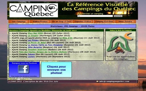 Camping au Qu&eacute;bec截图1