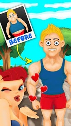 Fat Man Fitness Game - Get Fit截图4