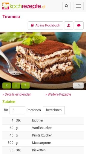 Rezepte zum Kochen &amp; Backen截图3