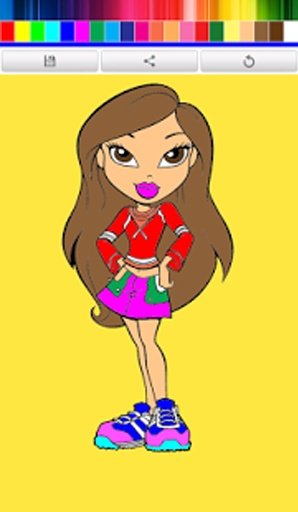 Coloring Book Bratz截图5