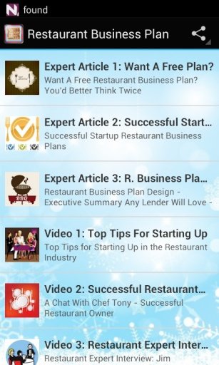 Restaurant Business Plan Tips截图4