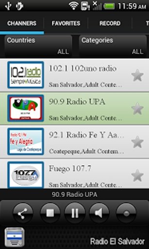 Radio El Salvador截图1