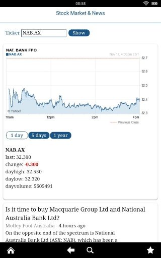 Australia Stock Tracker截图6