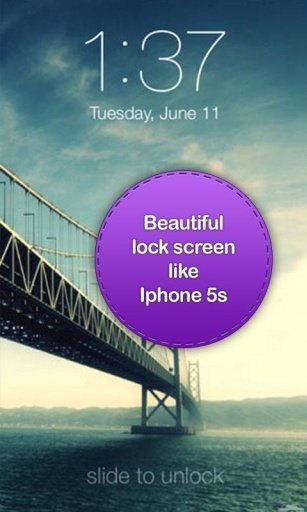 IPhone5S Lock Screen截图4