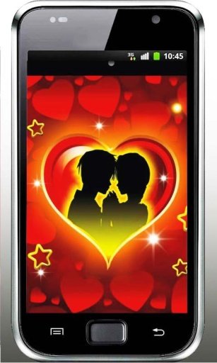 Lover Kiss HD Live Wallpaper截图4