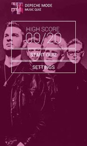 Depeche Mode Music Quiz截图7