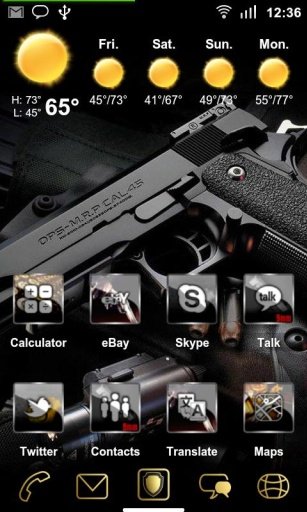 9mm ADW theme HD截图9