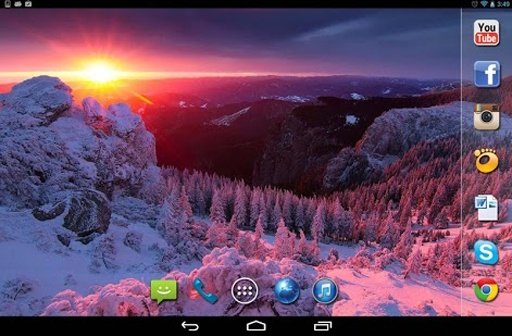 Nice Winter HD live wallpaper截图7