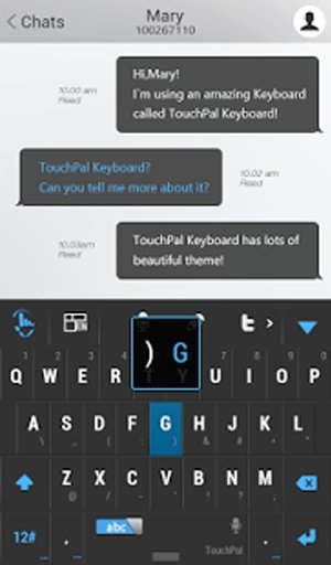 Black Key Keyboard Theme截图3